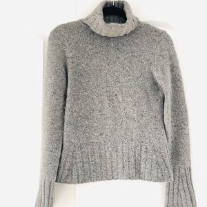 100% cashmere turtle neck sweater